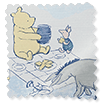 Winnie The Pooh Oscurante Blu Toile Tende a rullo Immagine campione